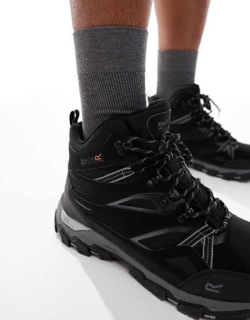 Regatta - Holcombe III - Chaussures de randonnée imperméables - Noir, 4 de 4