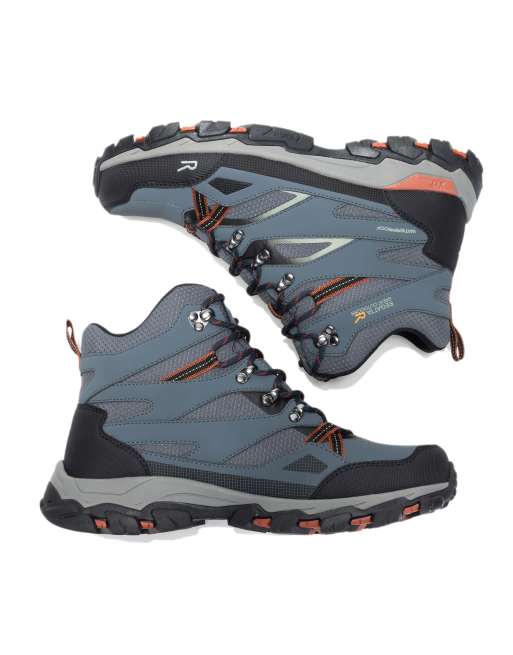 Regatta Holcombe iii waterproof hiking boots in dark storm brick, 3 of 3