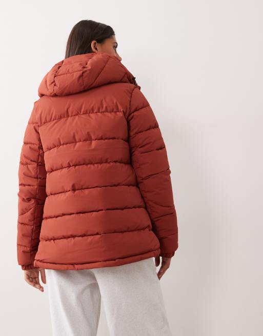 Regatta Hooded aldthorn padded jacket in burnt henna, 3 of 4