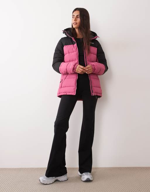 Regatta Hooded aldthorn padded jacket in violet black, 2 of 4