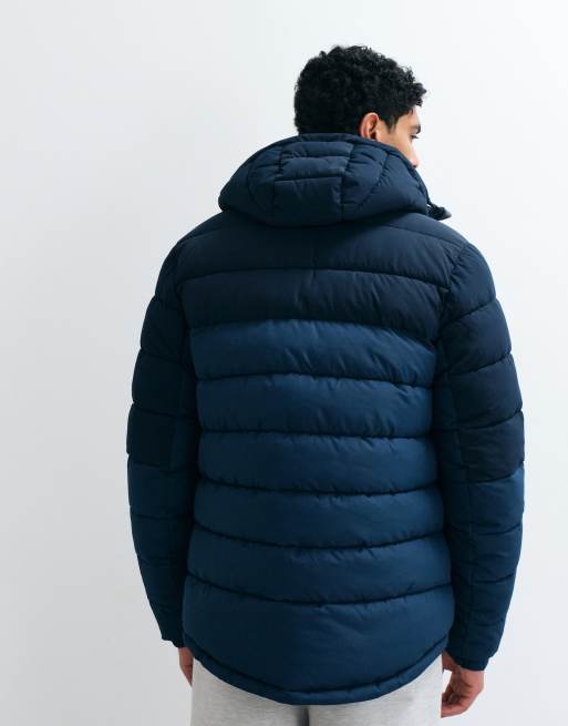 Regatta Hooded aldthorn quilted jacket in moonlight denim navy, 5 of 5