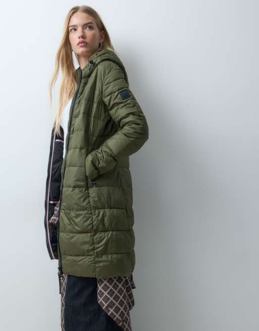 Regatta Hooded amara quilted jacket in olive night black, 5 of 5