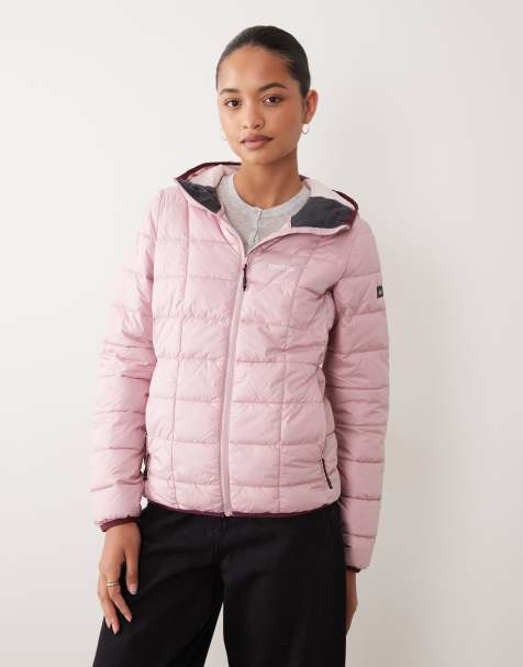 Regatta Hooded asper padded jacket in powder lilac - view 1