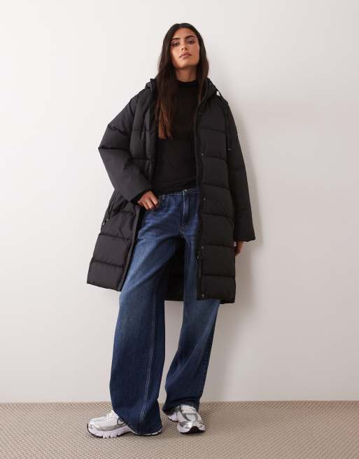 Regatta Hooded eryn quilted jacket in black, 2 of 4