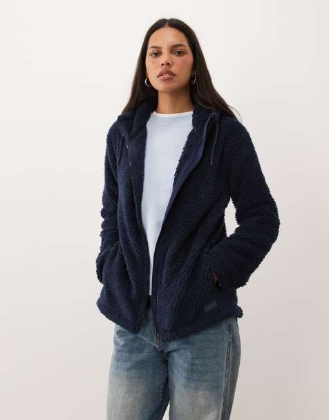Regatta Hooded evelina fleece in navy - view 1
