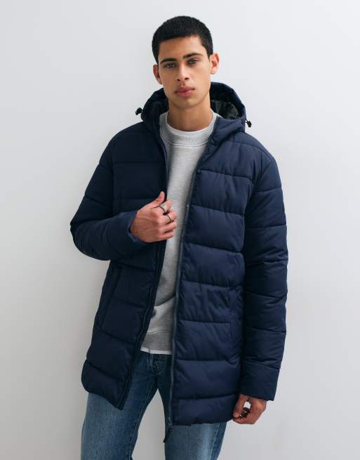 Regatta Hooded lakiver quilted jacket in navy, 4 of 5