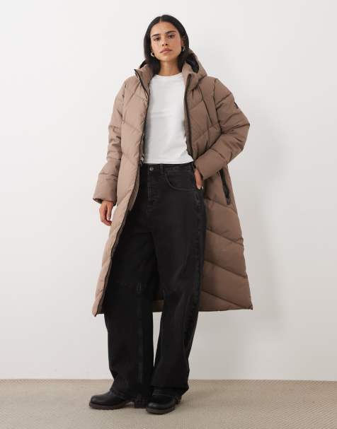 Regatta Hooded merida quilted jacket in mocha - view 1