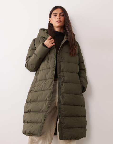 Regatta Hooded nehiala quilted jacket in dark khaki - view 1