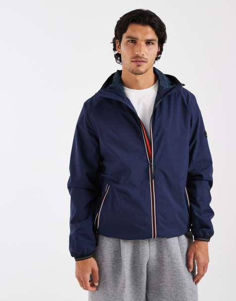 Regatta Hooded rehan waterproof shell jacket in navy - view 1