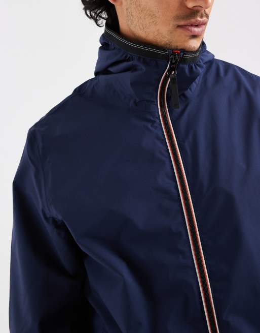 Regatta Hooded rehan waterproof shell jacket in navy, 2 of 5