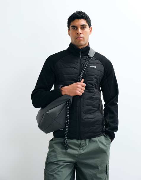 Regatta Insulated cyrus hybrid quilted jacket in black - view 1