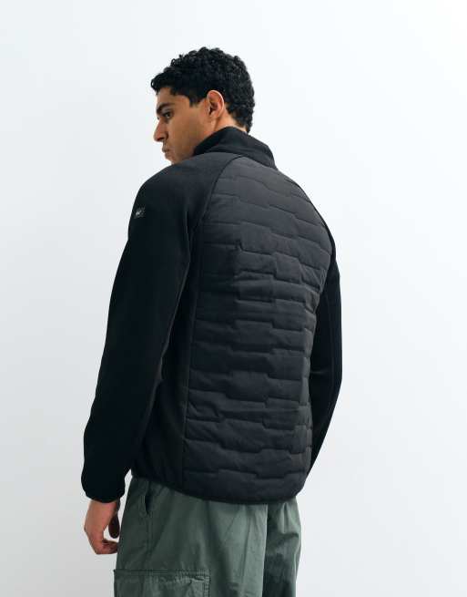Regatta Insulated cyrus hybrid quilted jacket in black, 3 of 10