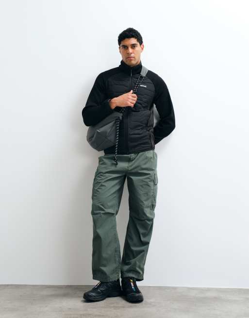 Regatta Insulated cyrus hybrid quilted jacket in black, 4 of 10