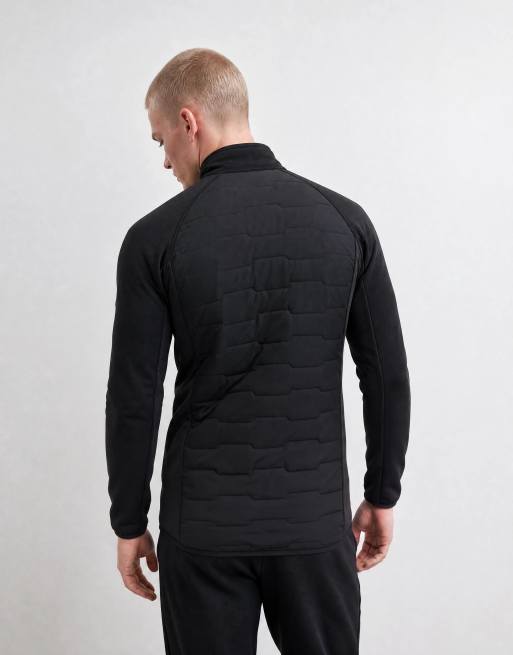 Regatta Insulated cyrus hybrid quilted jacket in black, 7 of 10