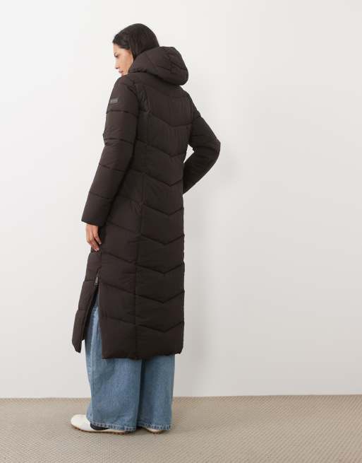 Regatta Insulated eloria quilted jacket in dark chocolate, 4 of 4