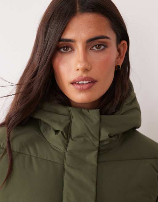 Regatta Insulated eloria quilted jacket in dark khaki, 3 of 4