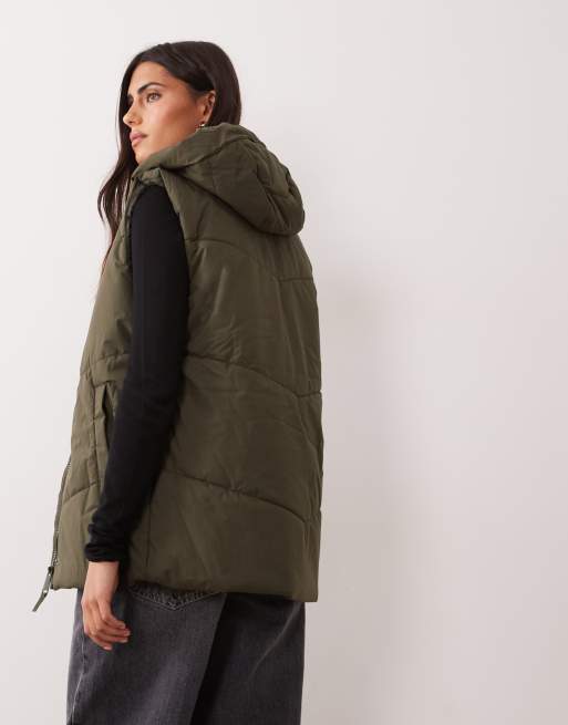Regatta Insulated nehiala bodywarmer in dark khaki, 3 of 4