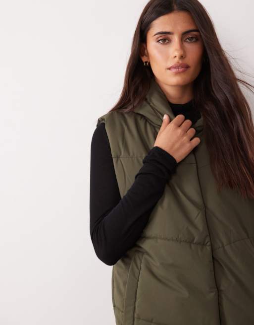 Regatta Insulated nehiala bodywarmer in dark khaki, 4 of 4