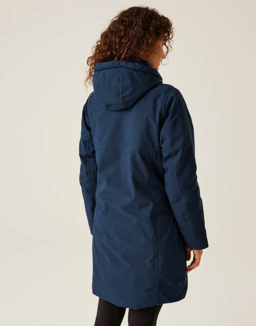 Regatta navy coat sales