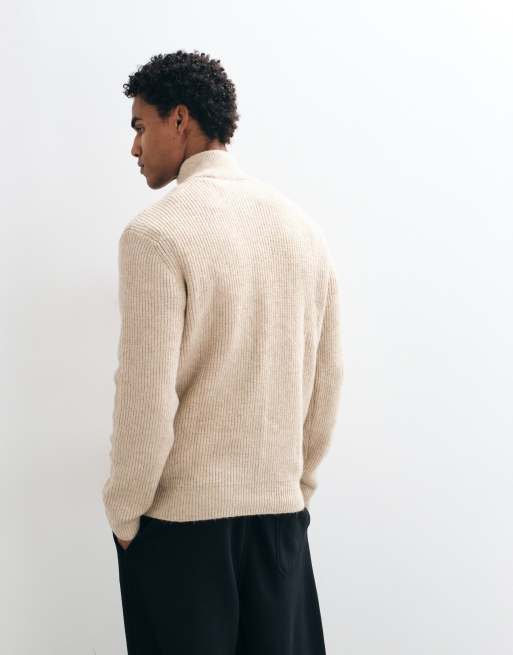 Regatta Kolding half zip jumper in white pepper, 5 of 5