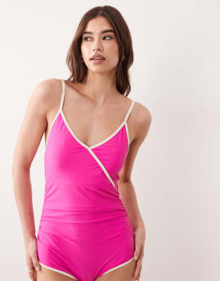 Regatta Kyra Swim Costume In Pink