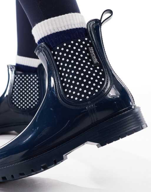 Regatta Lady Harriett II Ankle Wellies in Blue | ASOS