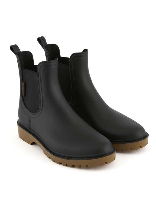 Regatta Lady harriett ii ankle wellies in matt black and gum, 2 of 6