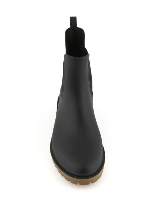 Regatta Lady harriett ii ankle wellies in matt black and gum, 5 of 6