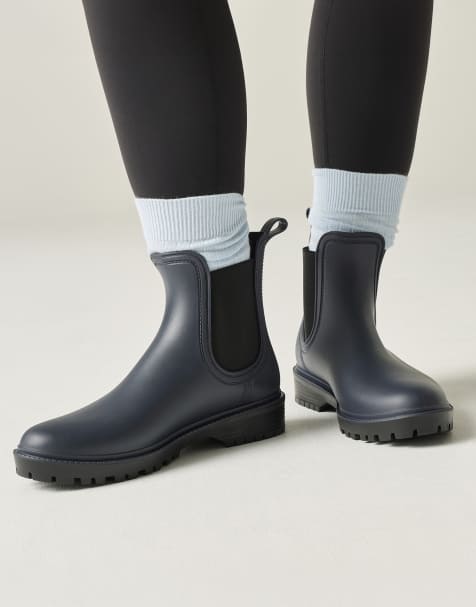 Regatta Lady harriett ii ankle wellies in matt navy - view 1