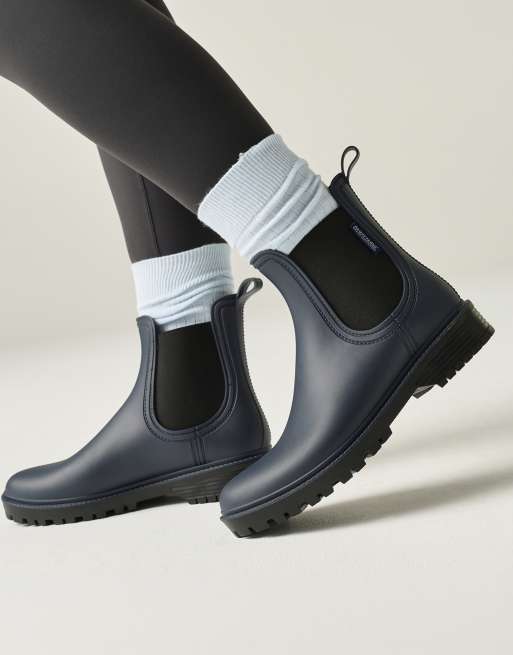 Regatta Lady harriett ii ankle wellies in matt navy, 2 of 4