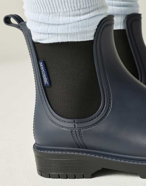 Regatta Lady harriett ii ankle wellies in matt navy, 3 of 4