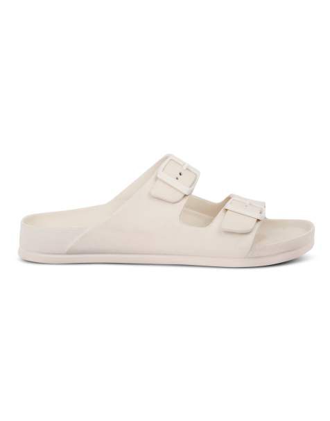 Regatta Lightweight brooklyn double strap sandals in light vanilla - view 1