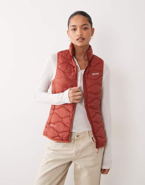 Regatta Lightweight hydi bodywarmer in burnt henna - view 1