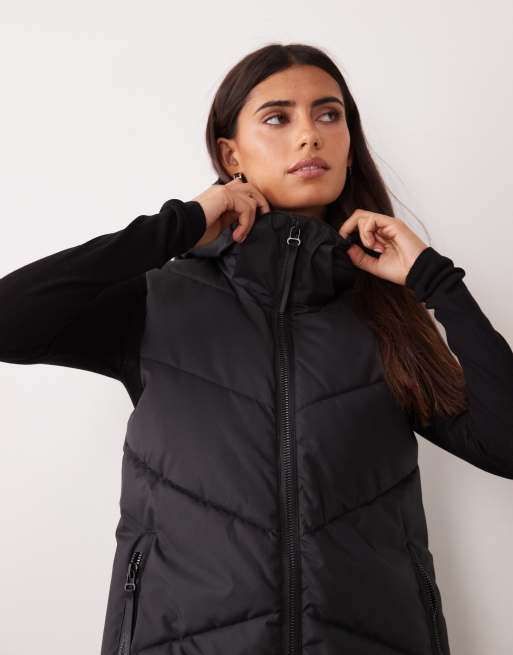Regatta Lightweight merida bodywarmer in black, 3 of 4