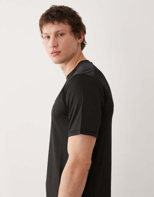 Regatta Lightweight quick-dry virda t-shirt in ash black, 4 of 5