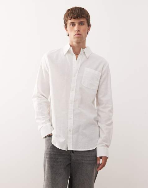 Regatta Loran long-sleeved shirt in cream white - view 1