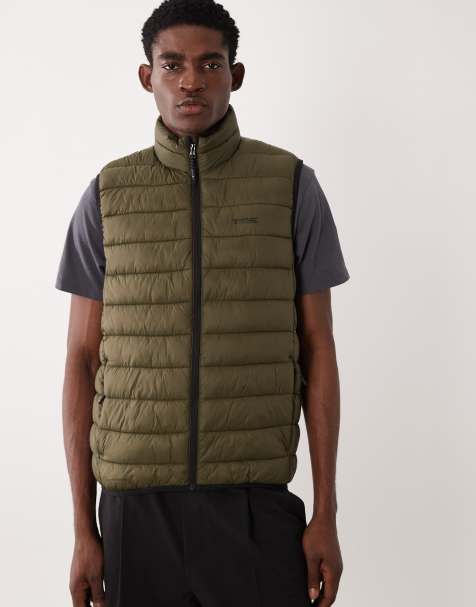 Regatta Marizion padded bodywarmer in olive night - view 1