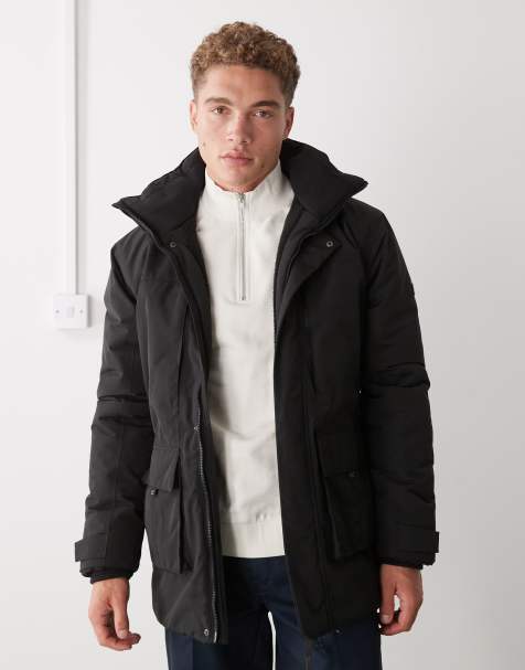 Regatta - Marron - Veste imperméable - Noir - view 1