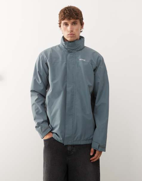 Regatta Matt ii waterproof hiking jacket in grey - view 1