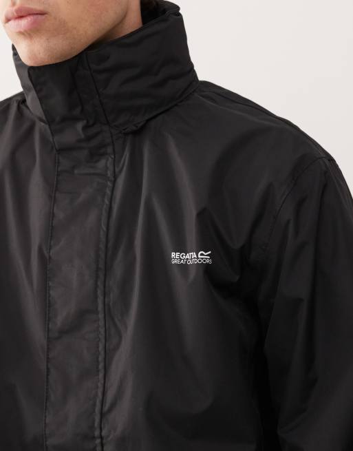Regatta Matt waterproof jacket in black