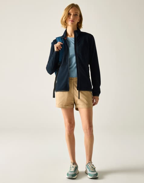 Regatta – Mavrey – Fleecejacke in Marineblau mit Reißverschluss - view 1