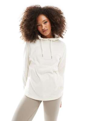 Regatta Mayse hoodie in light vanilla-White