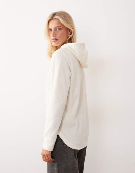Regatta Mayse hoody fleece in light vanilla, 3 of 4