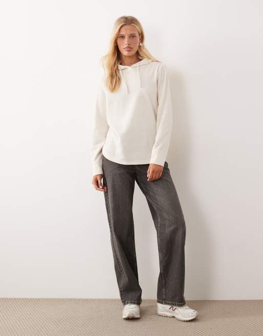 Regatta Mayse hoody fleece in light vanilla, 4 of 4