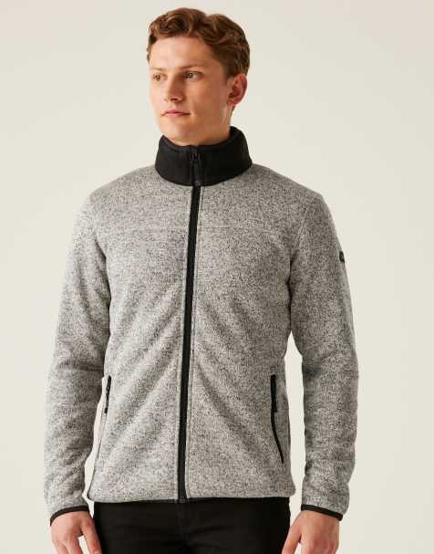 Regatta Men's Branleigh Full Zip Fleece in Grey - view 1