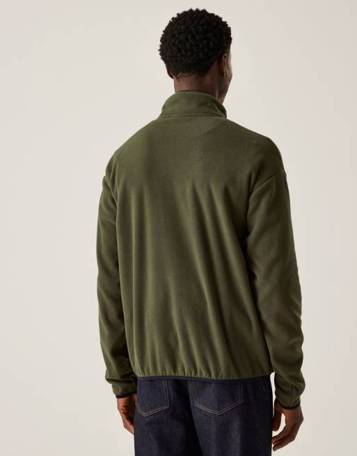 Regatta Men's Frankie Full Zip Fleece in Green, 2 of 4