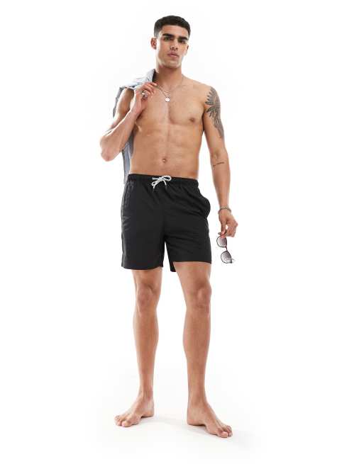Regatta Men's Mackleyna Swim Short in Black, 3 of 4