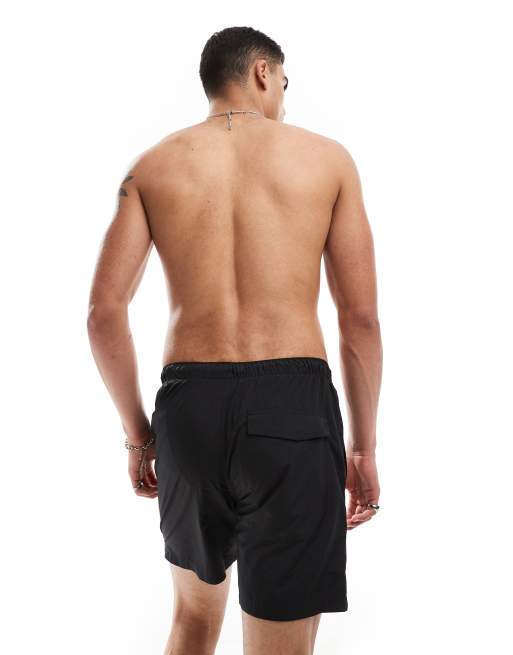 Regatta Men's Mackleyna Swim Short in Black, 4 of 4