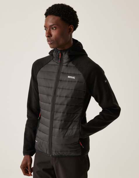 Regatta Men's Newhill Hybrid Jacket in Black - view 1