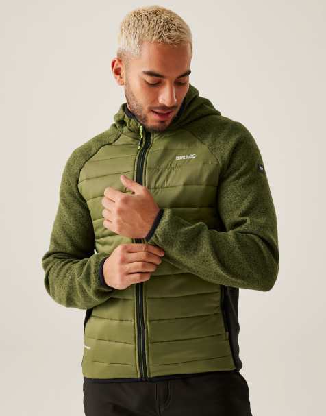 Regatta Men's Newhill Hybrid Jacket in Green - view 1